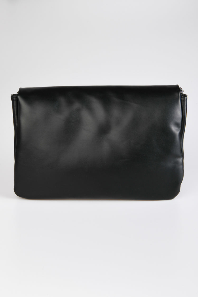 Faux leather crossbody bag
